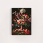 WELCOME TO THE MADHOUSE NEON PRINT