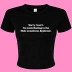 MALE LONELINESS EPIDEMIC BABY T-SHIRT