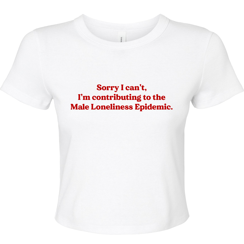 MALE LONELINESS EPIDEMIC BABY T-SHIRT