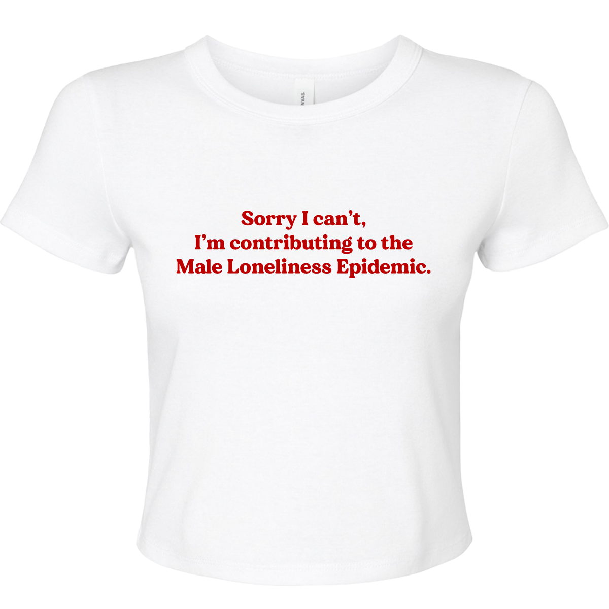 MALE LONELINESS EPIDEMIC BABY T-SHIRT