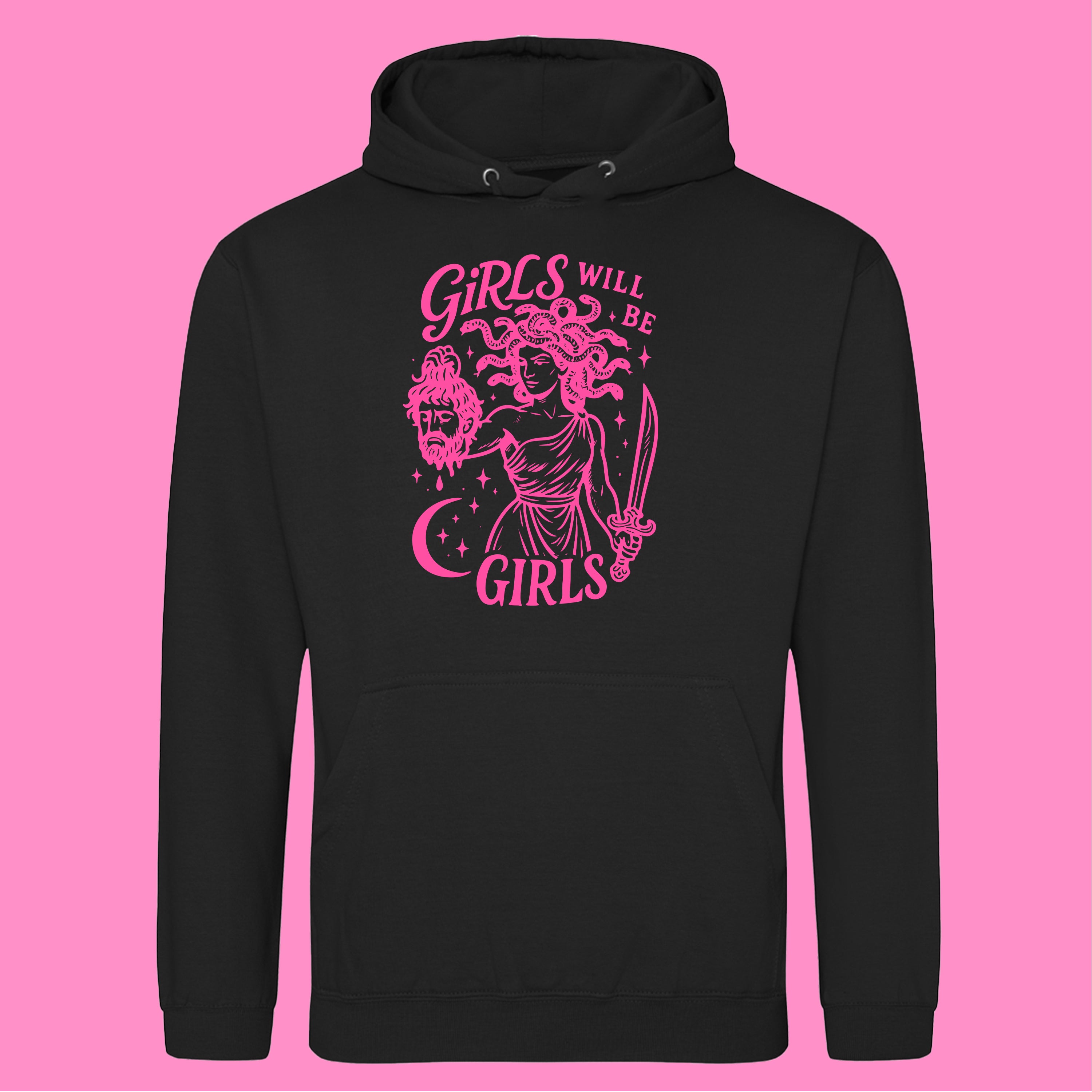 GIRLS WILL BE GIRLS MEDUSA HOODIE
