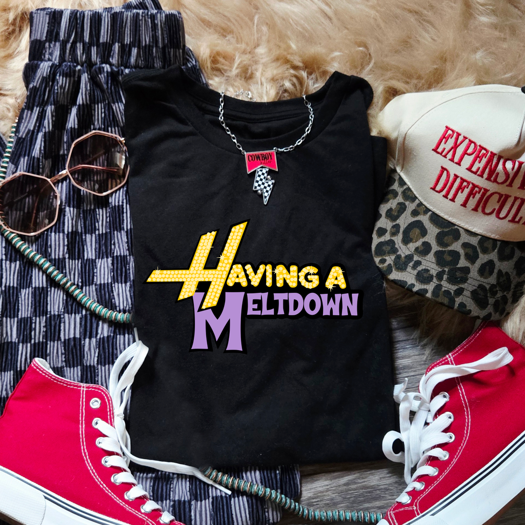 HAVING A MELTDOWN T-SHIRT