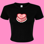 MEN ARE TRASH CAKE BABY T-SHIRT