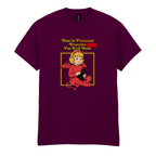 DUE TO MEN I'M EVIL NOW T-SHIRT