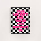 YOUR LIFE ISN'T SHIT YOU'RE JUST MENTALLY ILL PRINT