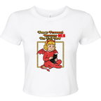 DUE TO MEN I'M EVIL NOW BABY T-SHIRT