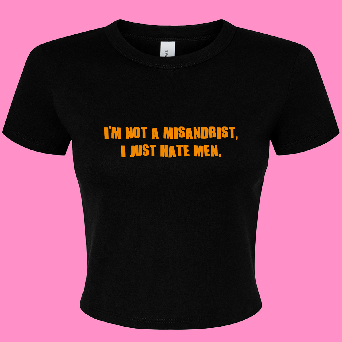 I'M NOT A MISANDRIST, I JUST HATE MEN BABY T-SHIRT
