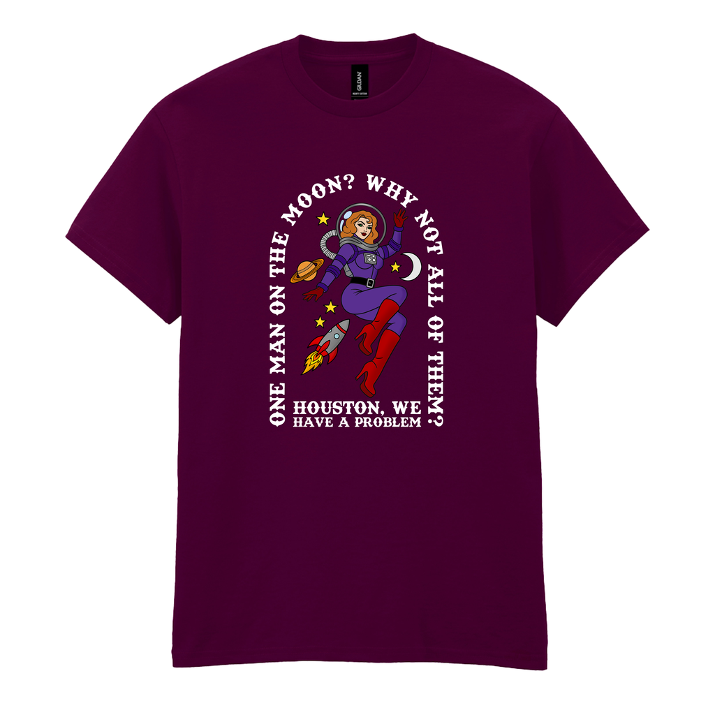 ONE MAN ON THE MOON T-SHIRT