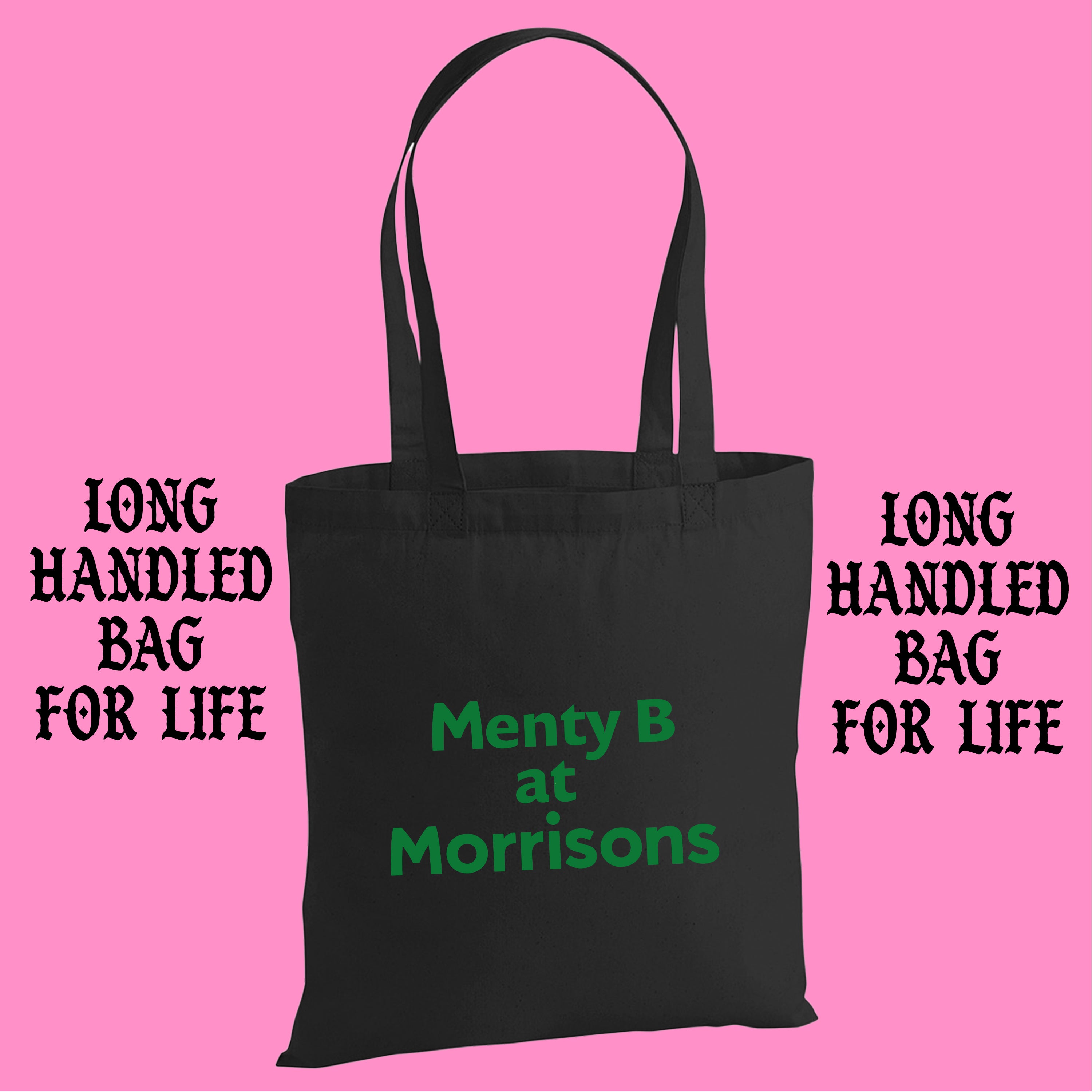 MENTY B AT MORRISONS LONG HANDLED TOTE BAG