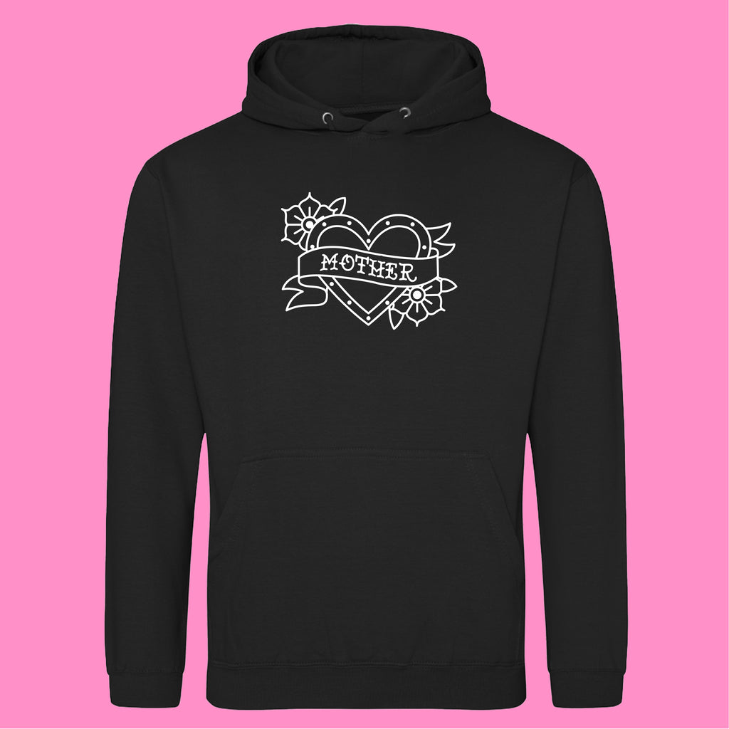 MOTHER HEART TATTOO HOODIE