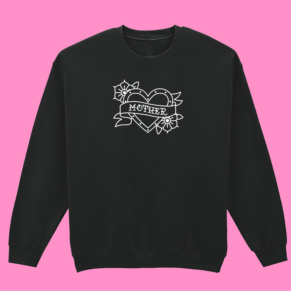 MOTHER HEART TATTOO SWEATSHIRT