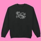 MOTHER HEART TATTOO SWEATSHIRT