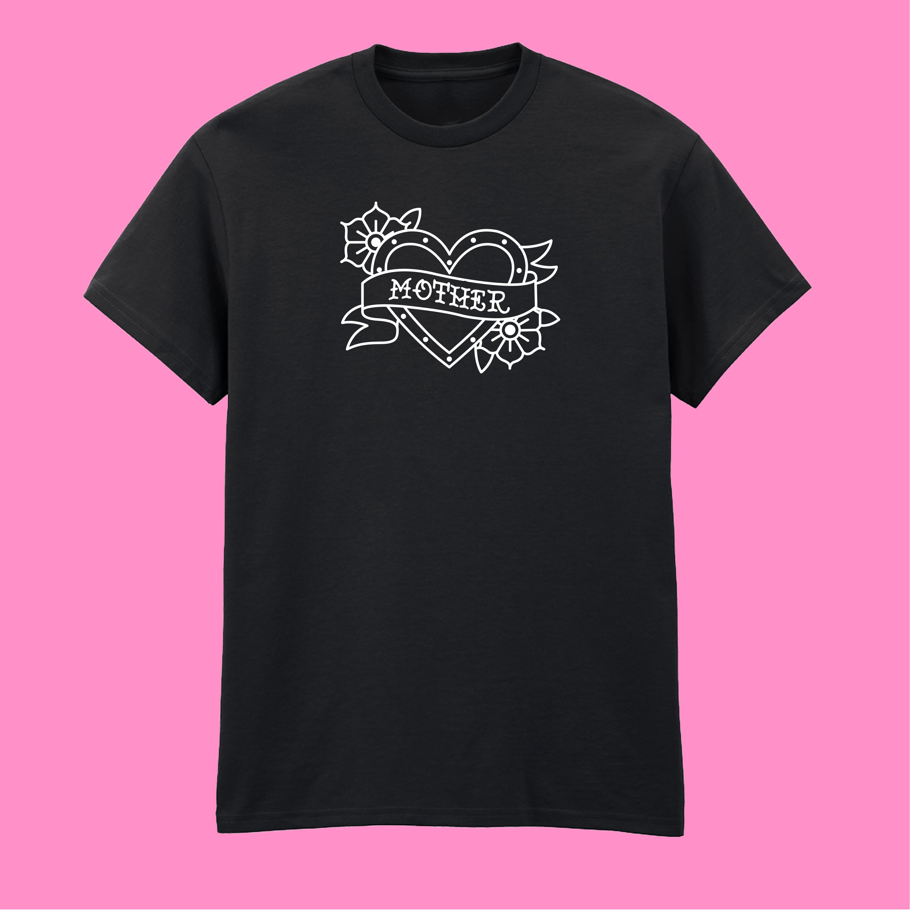 MOTHER HEART TATTOO T-SHIRT