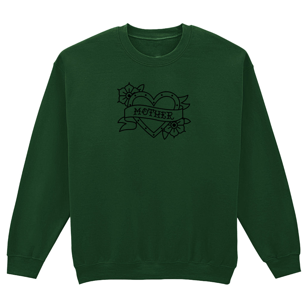 MOTHER HEART TATTOO SWEATSHIRT