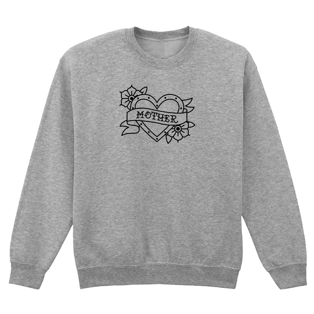 MOTHER HEART TATTOO SWEATSHIRT