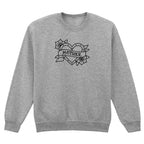 MOTHER HEART TATTOO SWEATSHIRT