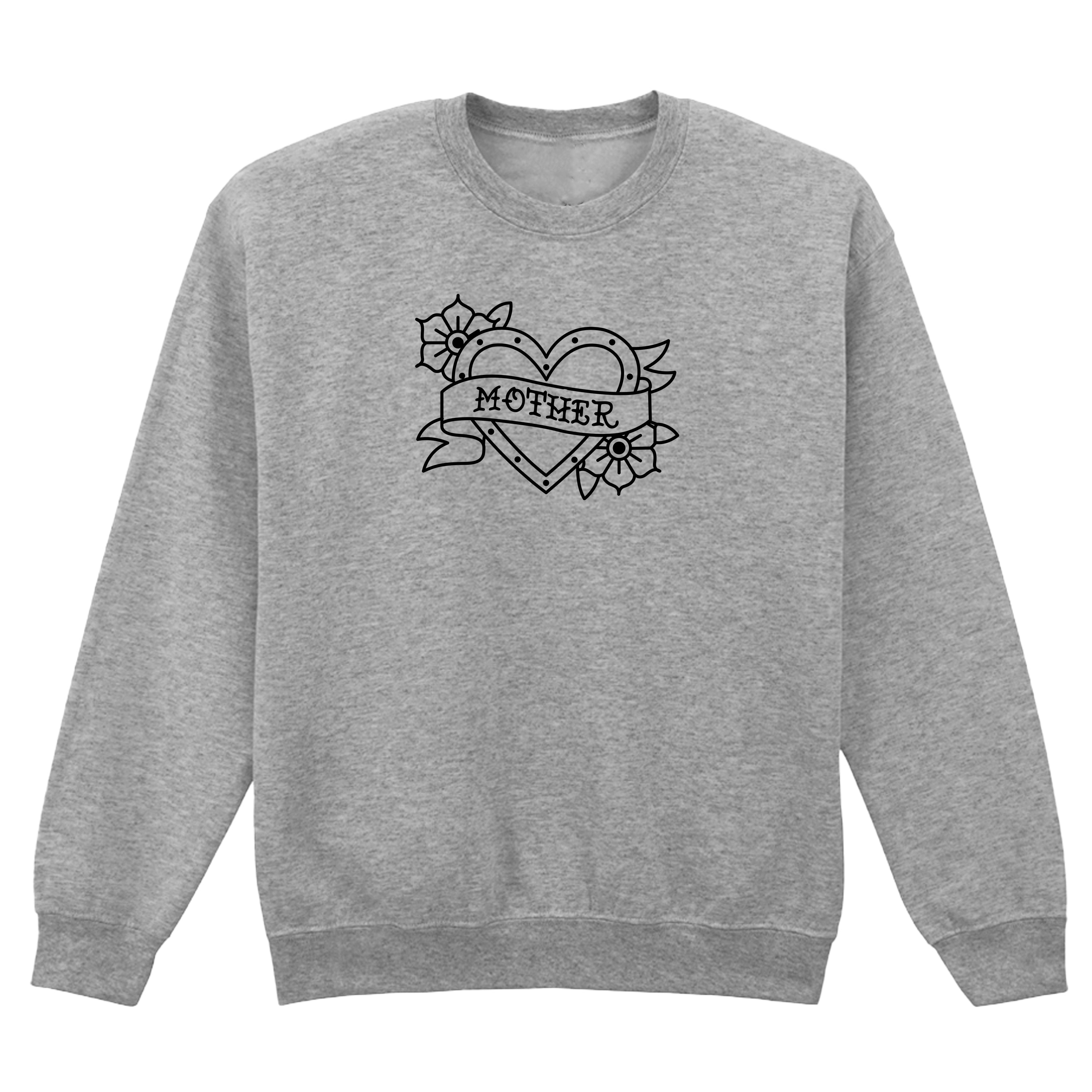 MOTHER HEART TATTOO SWEATSHIRT