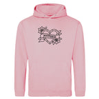 MOTHER HEART TATTOO HOODIE