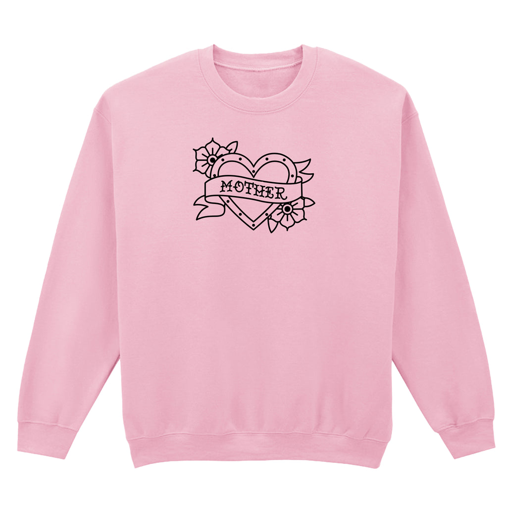 MOTHER HEART TATTOO SWEATSHIRT