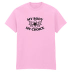 MY BODY MY CHOICE FLOWER T-SHIRT