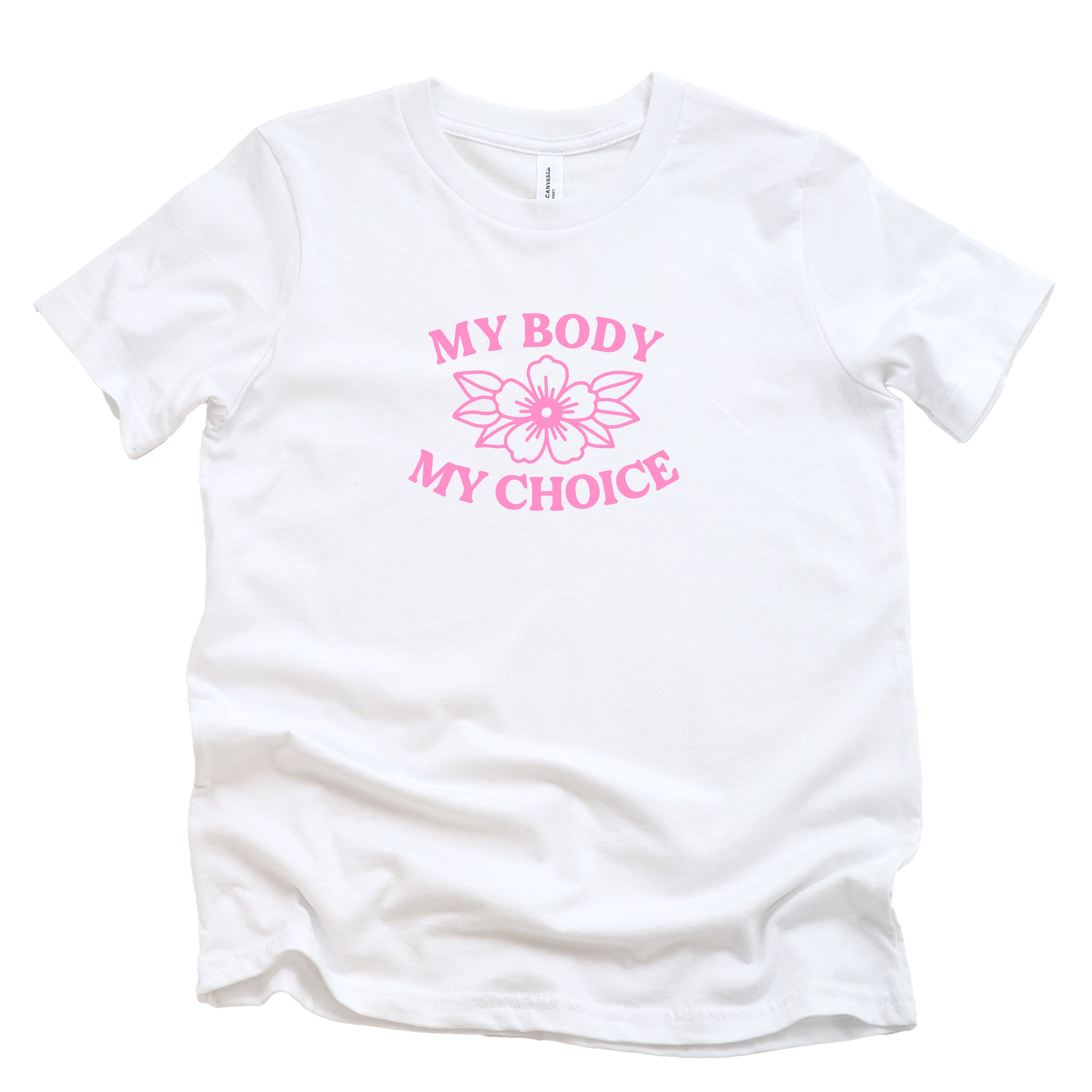 MY BODY MY CHOICE KIDS T-SHIRT