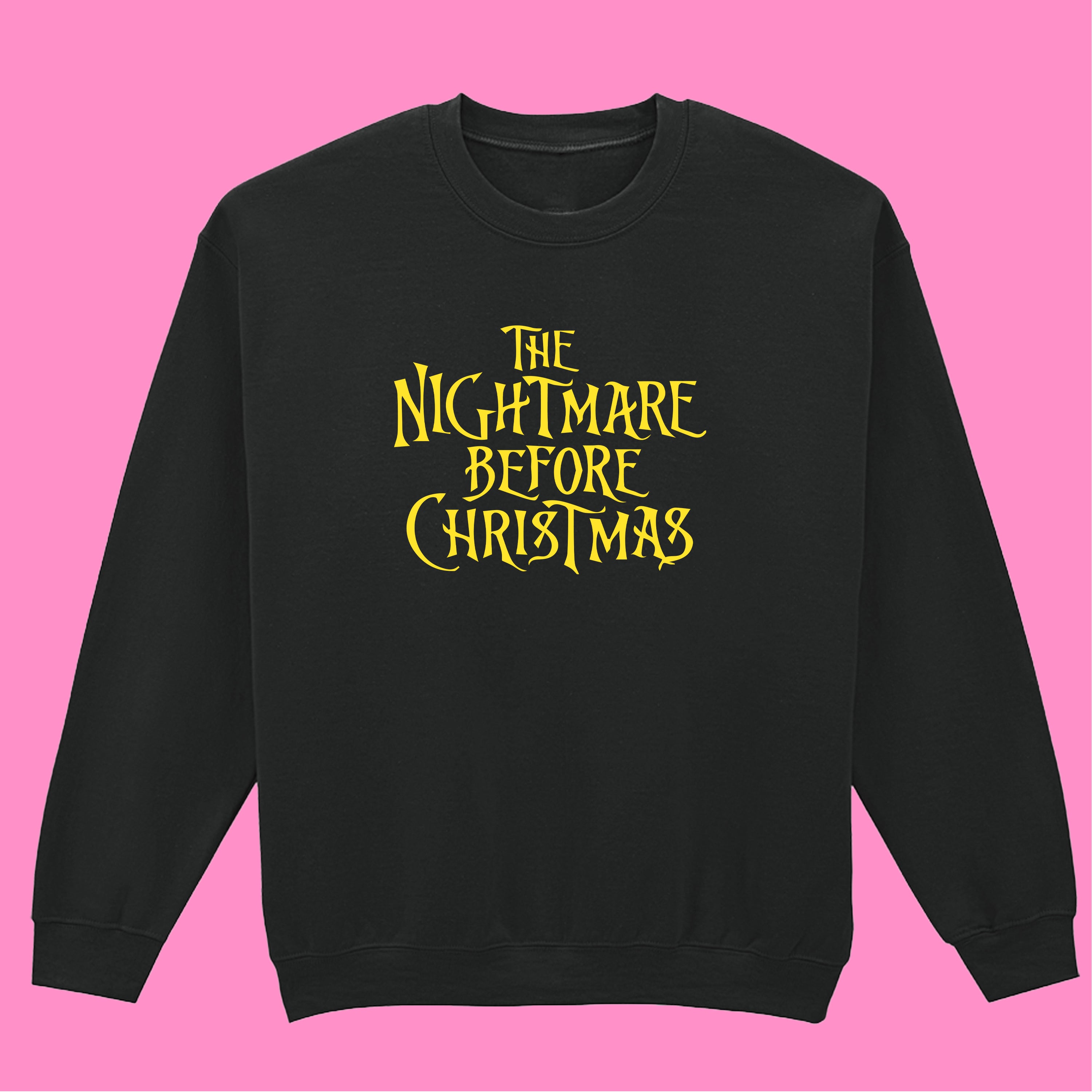 NIGHTMARE BEFORE CHRISTMAS SWEATSHIRT