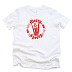 MERRY AND SPOOKY CHRISTMAS KIDS T-SHIRT