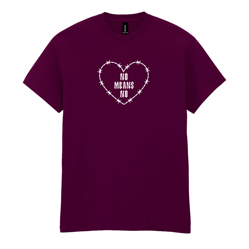 NO MEANS NO T-SHIRT