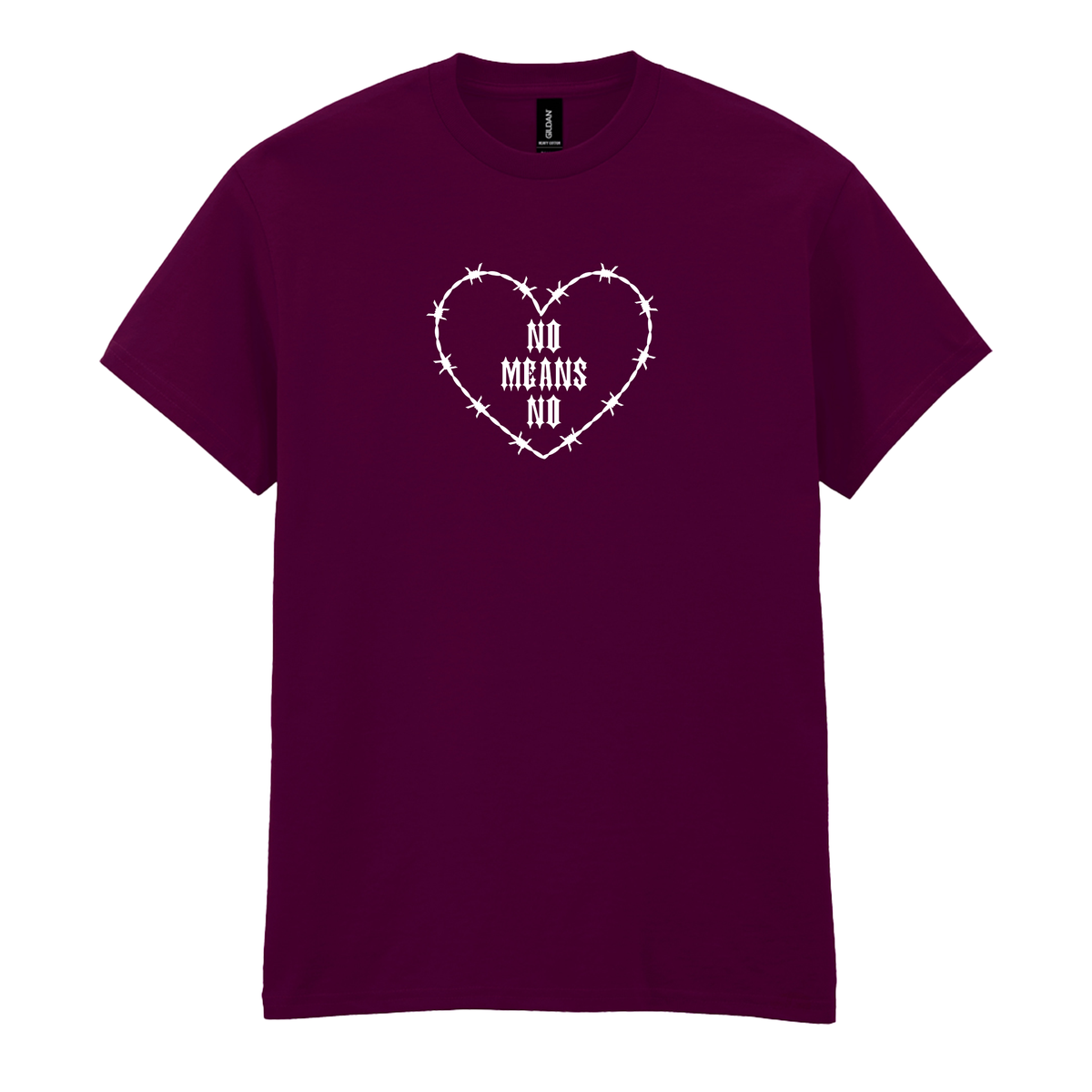 NO MEANS NO T-SHIRT