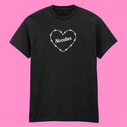NOODLES BARBED HEART T-SHIRT