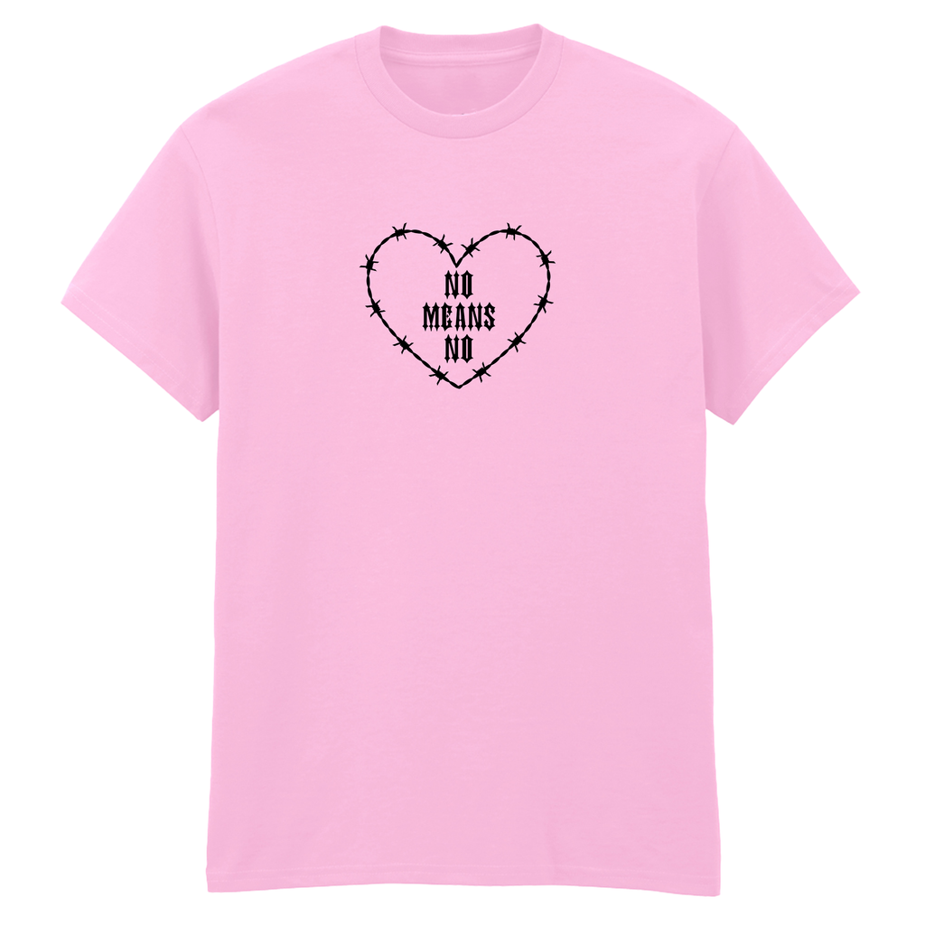 NO MEANS NO T-SHIRT