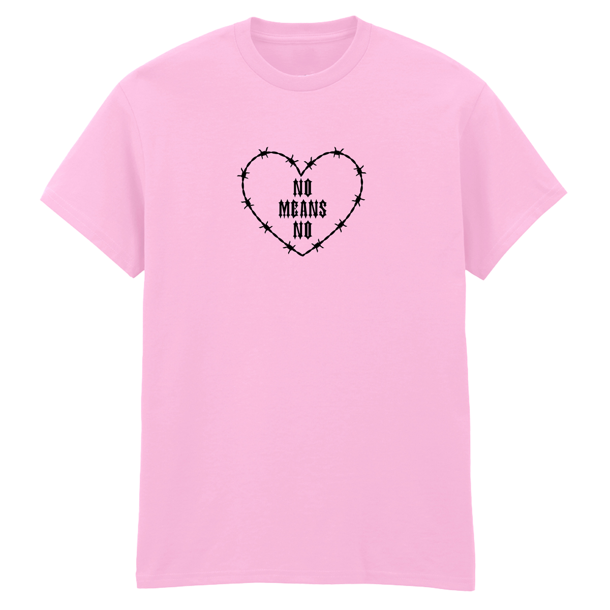 NO MEANS NO T-SHIRT