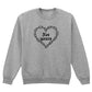NOT YOURS CHAIN HEART SWEATSHIRT