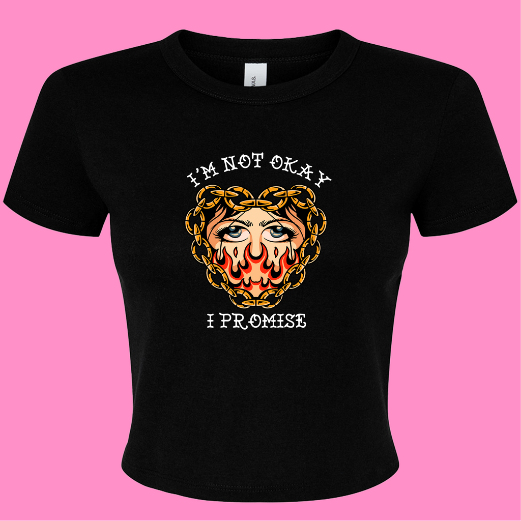 I'M NOT OKAY MY CHEMICAL ROMANCE BABY T-SHIRT