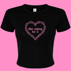 NOT ASKING FOR IT BABY T-SHIRT