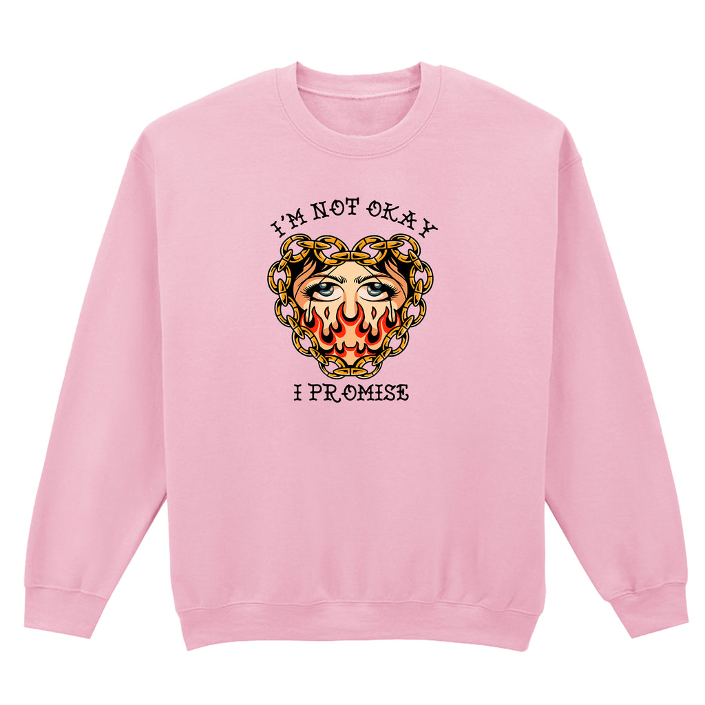 I'M NOT OKAY MY CHEMICAL ROMANCE SWEATSHIRT