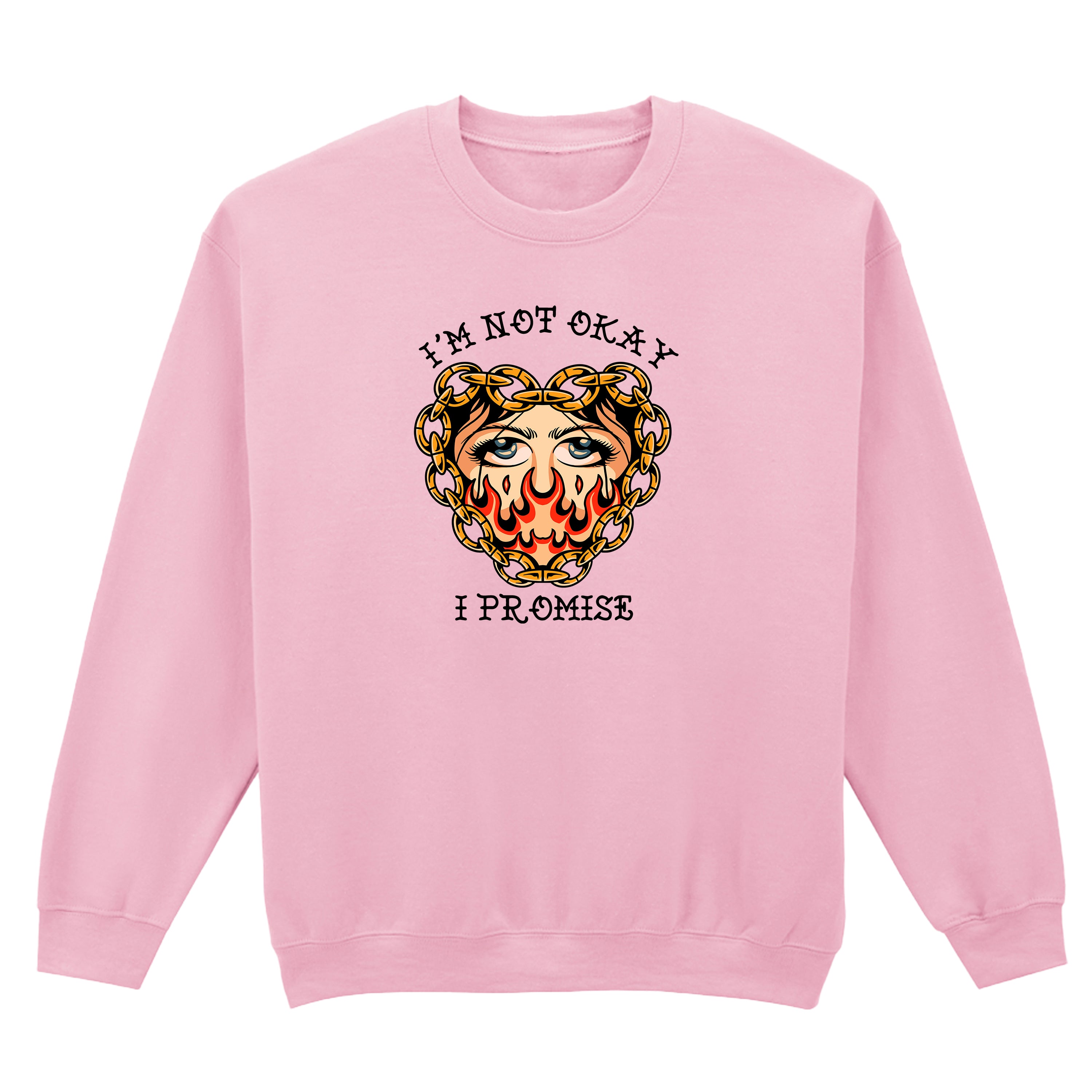 I'M NOT OKAY MY CHEMICAL ROMANCE SWEATSHIRT