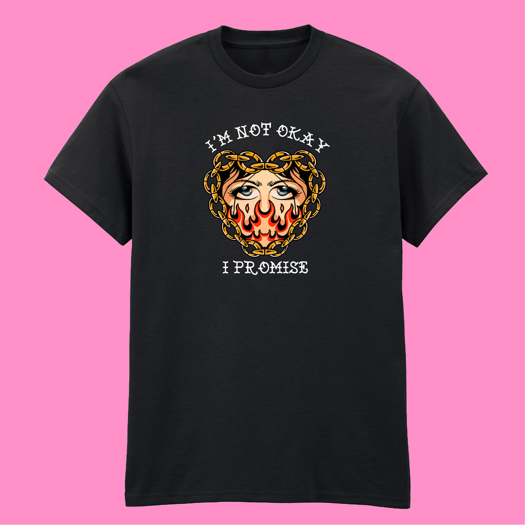 I'M NOT OKAY MY CHEMICAL ROMANCE T-SHIRT