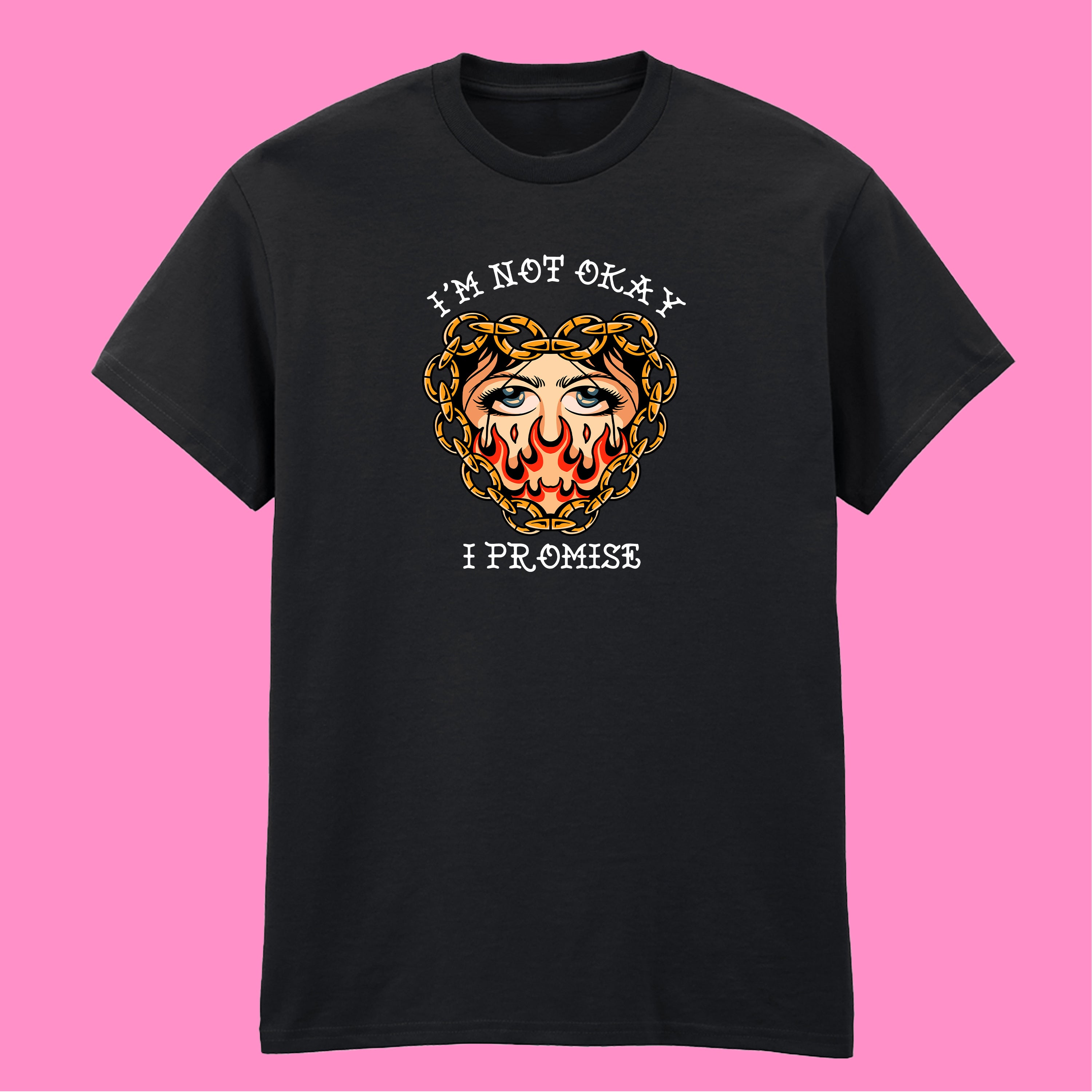 I'M NOT OKAY MY CHEMICAL ROMANCE T-SHIRT