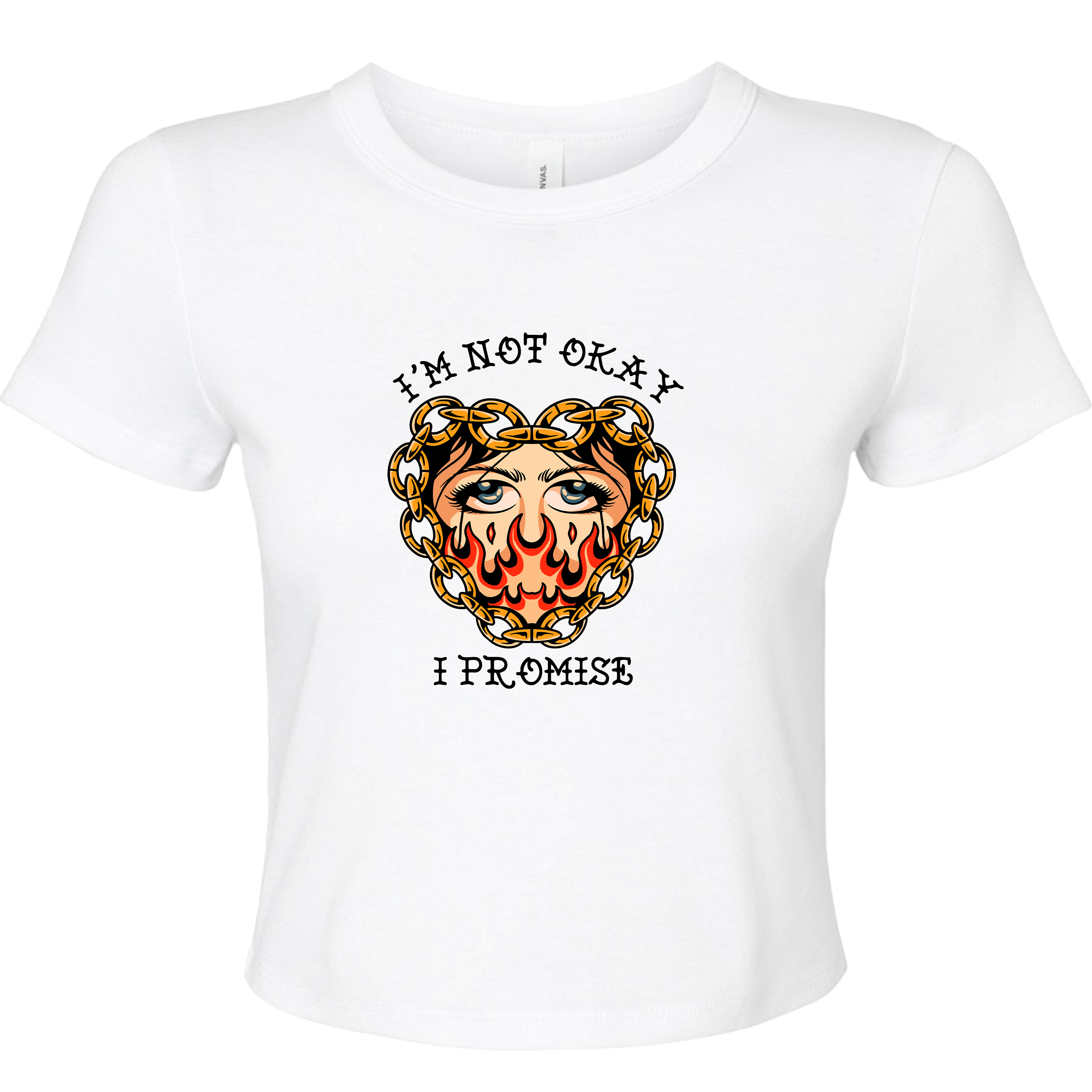 I'M NOT OKAY MY CHEMICAL ROMANCE BABY T-SHIRT