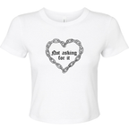 NOT ASKING FOR IT BABY T-SHIRT