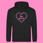 NOT YOURS CHAIN HEART HOODIE