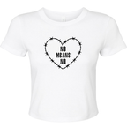 NO MEANS NO BABY T-SHIRT