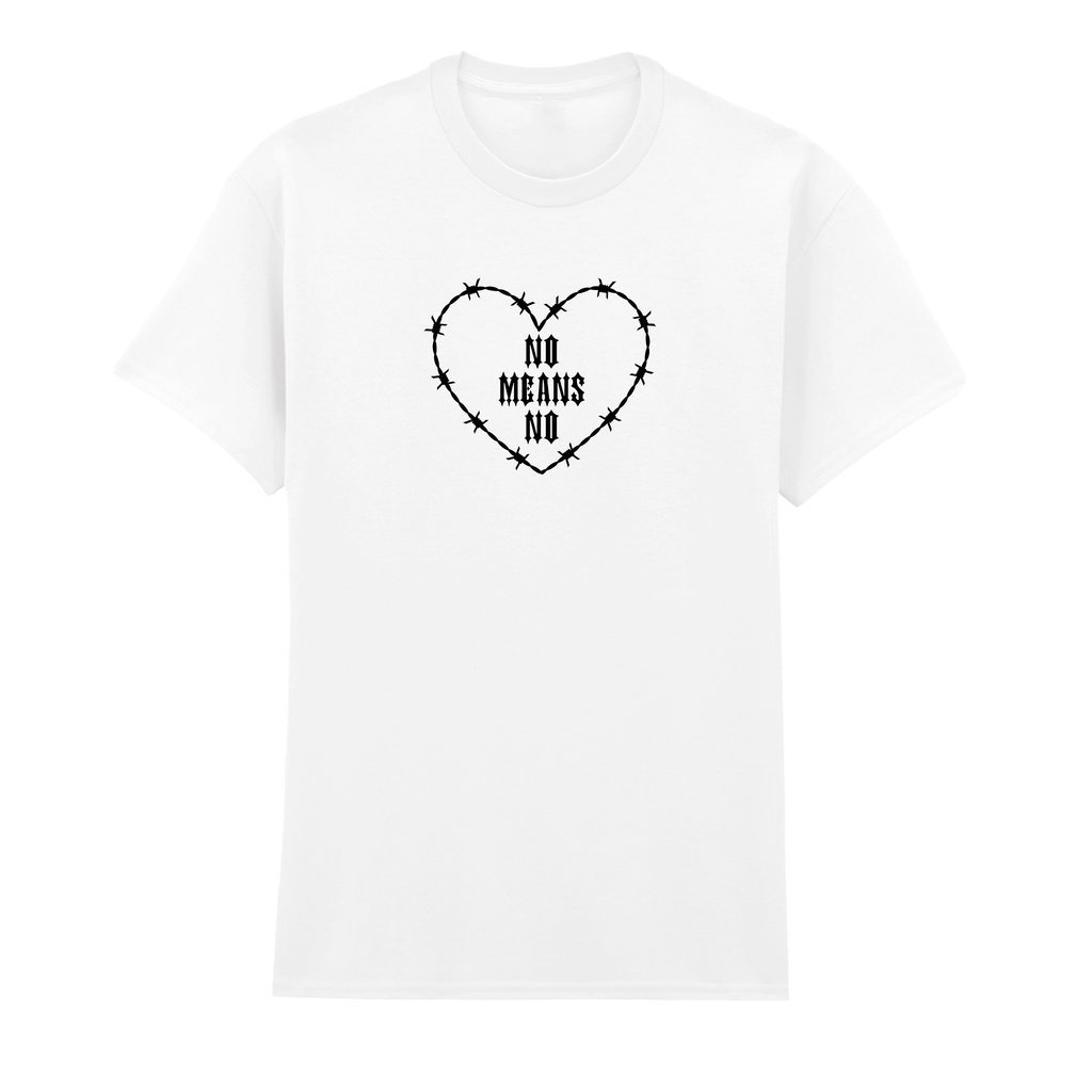 NO MEANS NO T-SHIRT