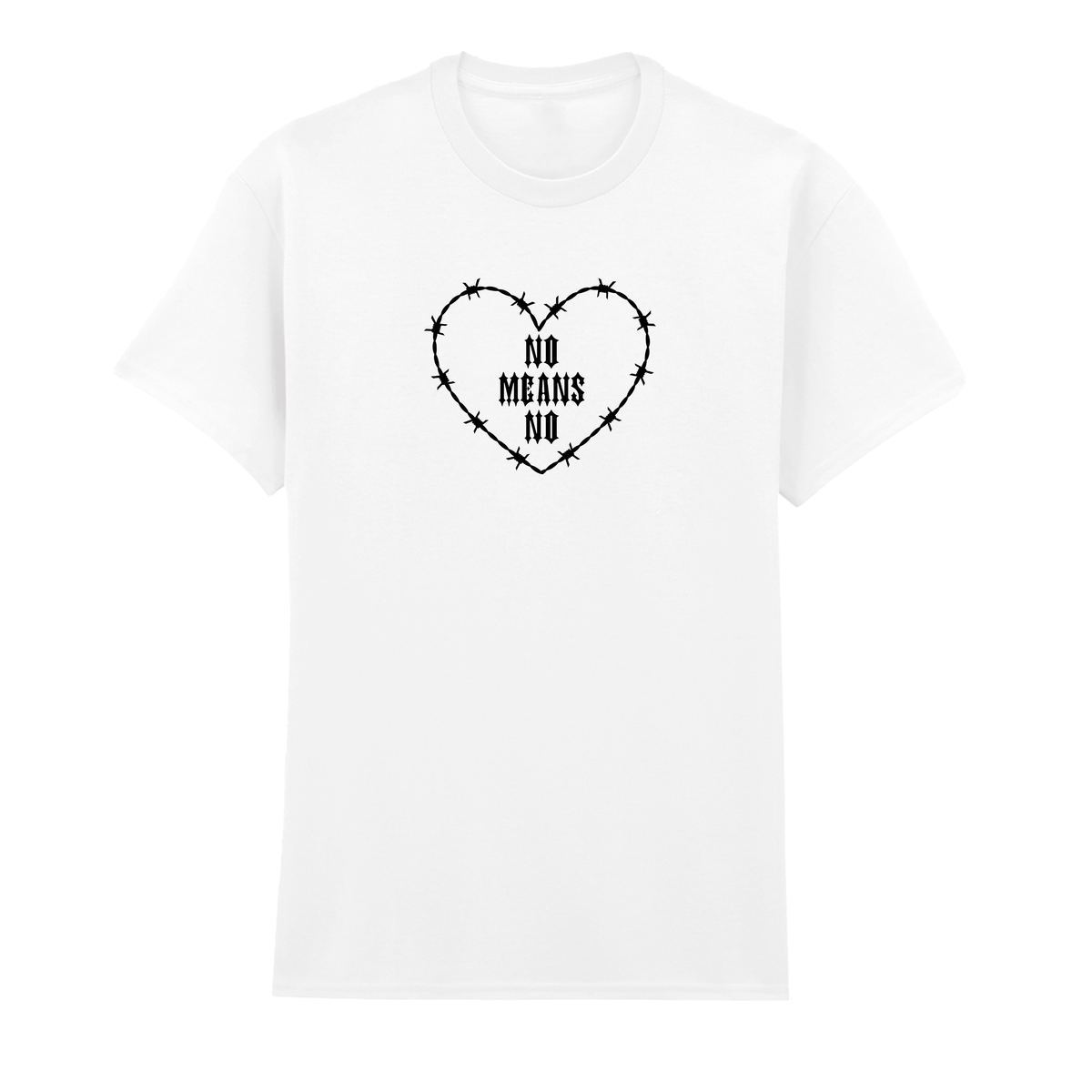 NO MEANS NO T-SHIRT