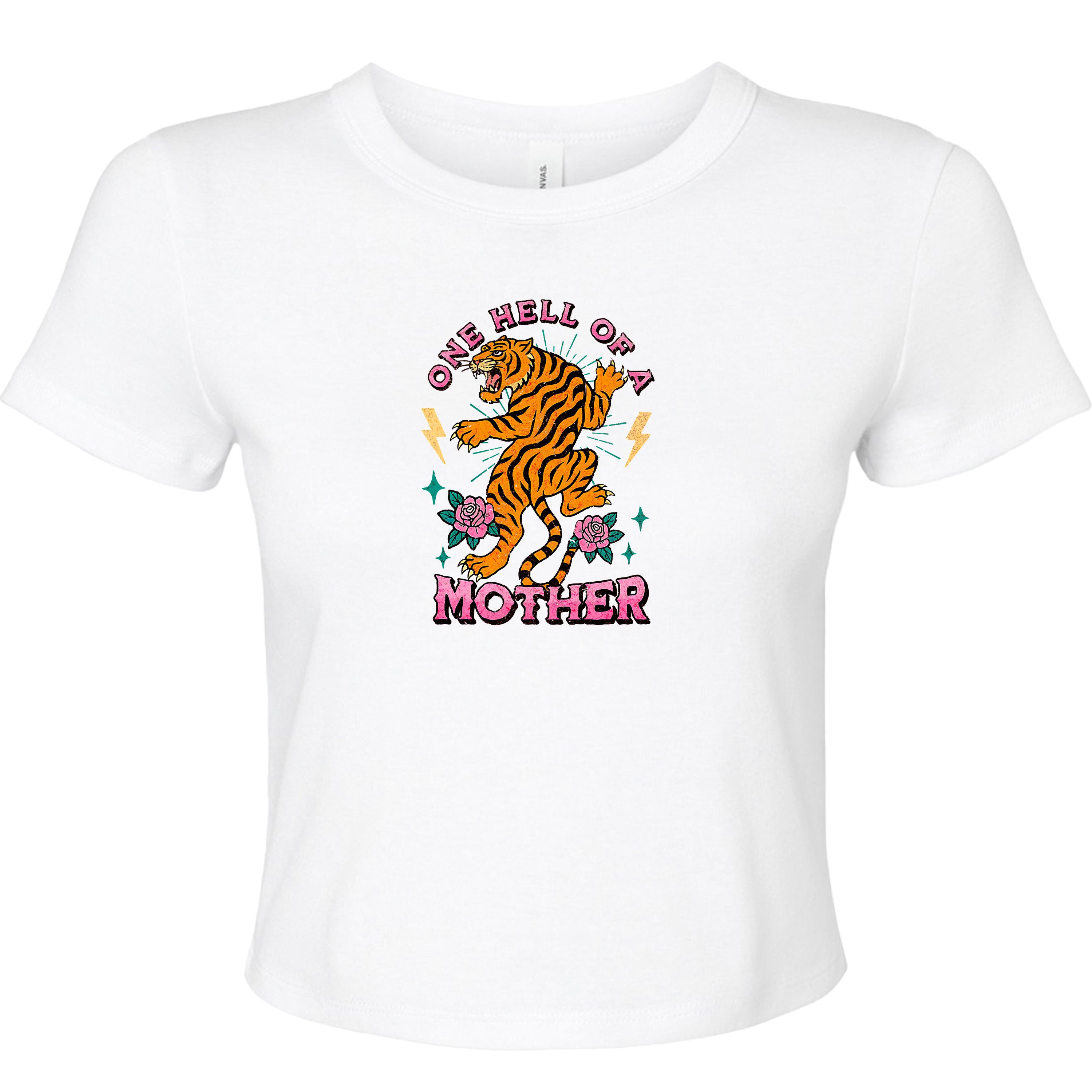 ONE HELL OF A MOTHER TIGER BABY T-SHIRT
