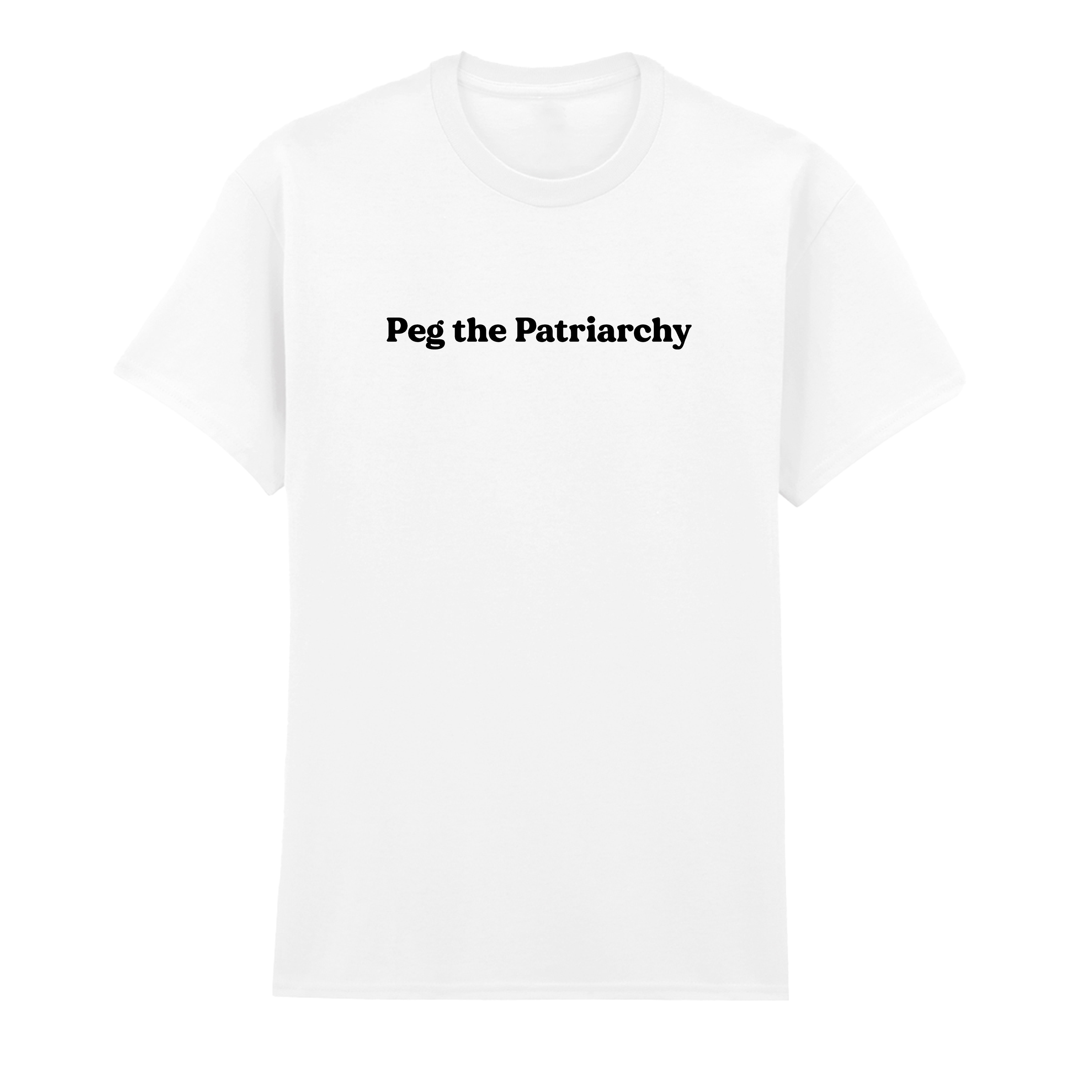 PEG THE PATRIARCHY T-SHIRT