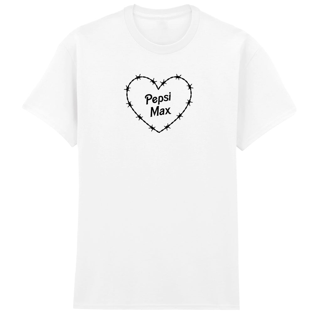 PEPSI MAX BARBED HEART T-SHIRT