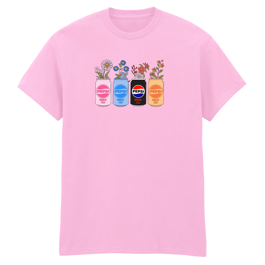 PEPSI MAX FLOWER T-SHIRT