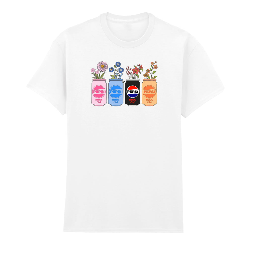 PEPSI MAX FLOWER T-SHIRT